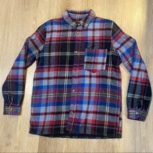 Zara - Plaid Flannel Shirt